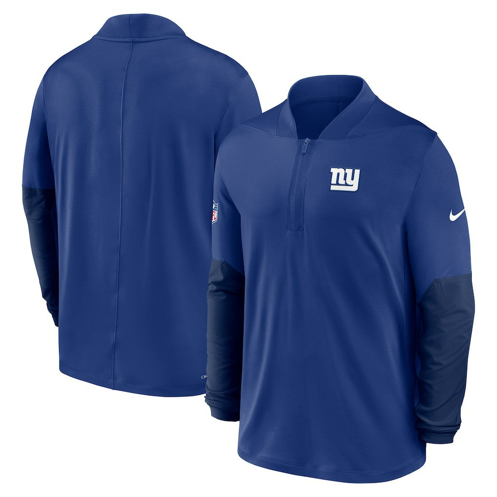 New York Giants Sideline Dri-FIT Half-Zip Pullover Royal | Nike for Sale