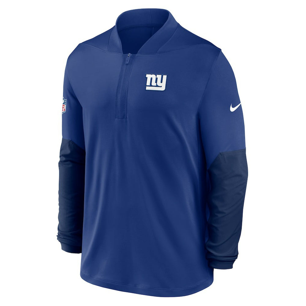 New York Giants Sideline Dri-FIT Half-Zip Pullover Royal | Nike for Sale