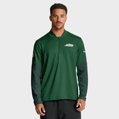 New York Jets Sideline Dri-FIT Half-Zip Pullover Green | Nike for Sale