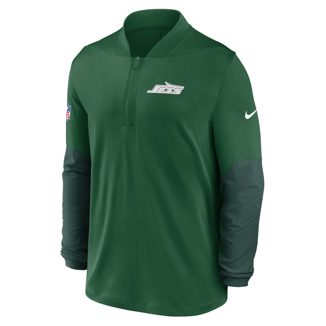 New York Jets Sideline Dri-FIT Half-Zip Pullover Green | Nike for Sale