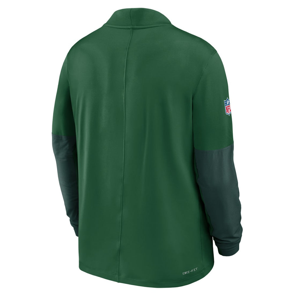 New York Jets Sideline Dri-FIT Half-Zip Pullover Green | Nike for Sale