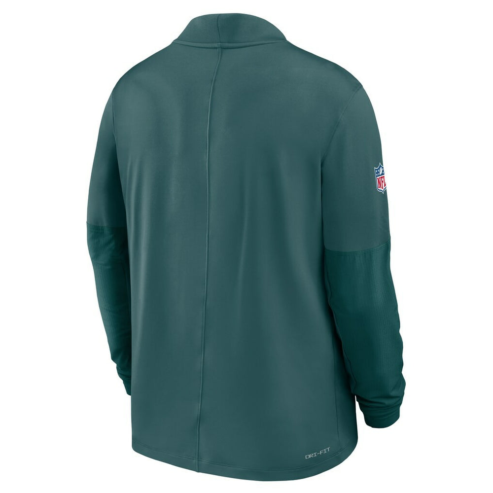 Philadelphia Eagles Sideline Dri-FIT Half-Zip Pullover Green | Nike for Sale