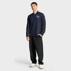 Tennessee Titans Sideline Dri-FIT Half-Zip Pullover Navy | Nike for Sale
