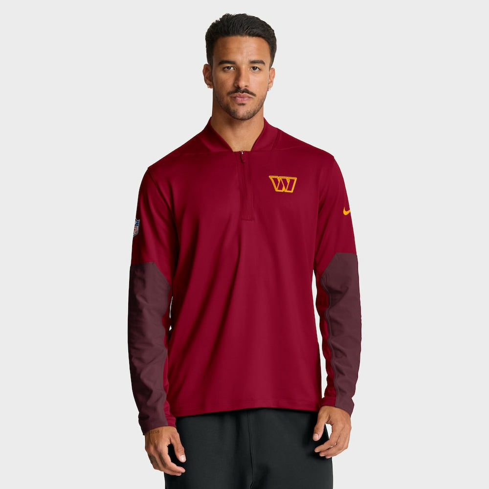 Washington Commanders Sideline Dri-FIT Half-Zip Pullover Burgundy | Nike for Sale