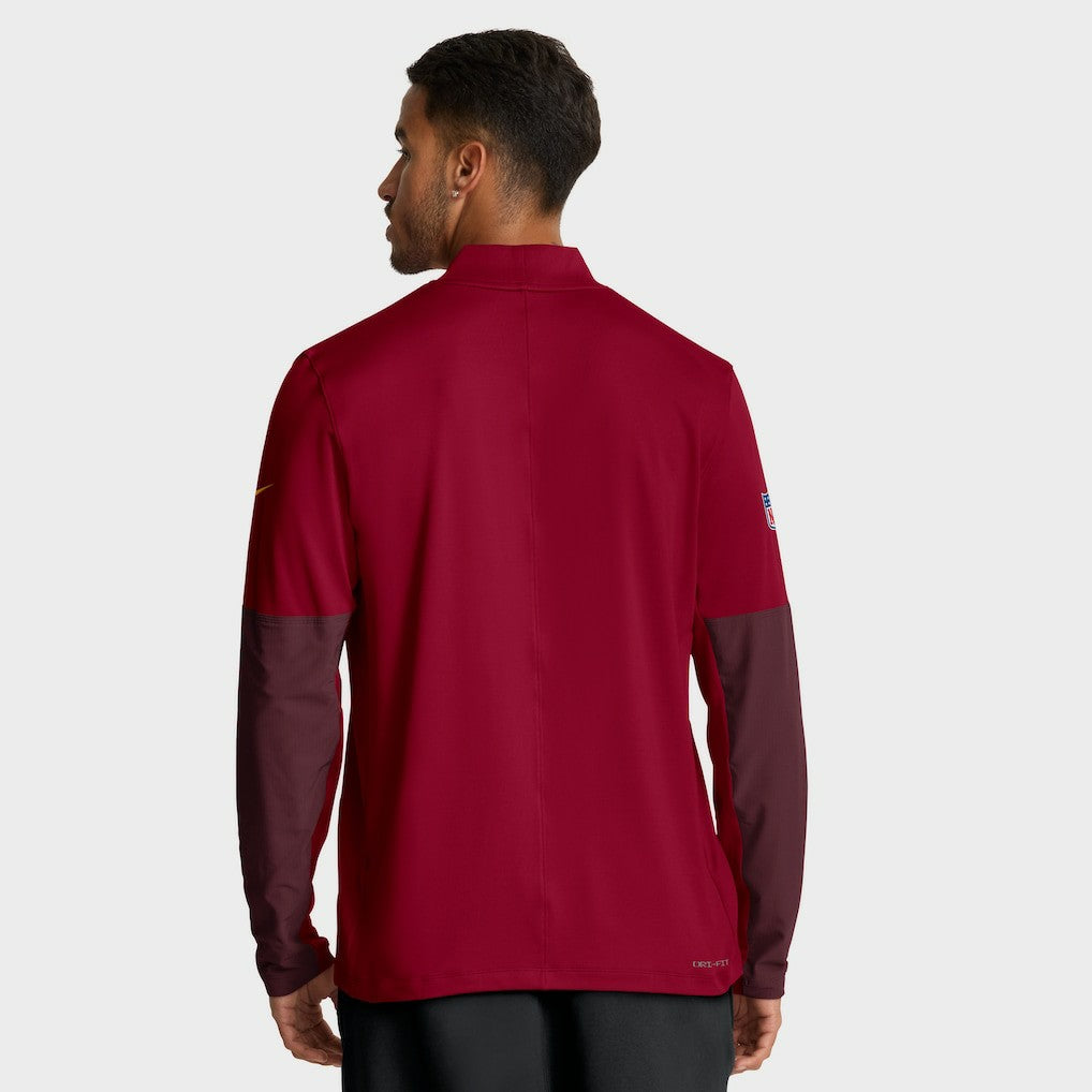 Washington Commanders Sideline Dri-FIT Half-Zip Pullover Burgundy | Nike for Sale
