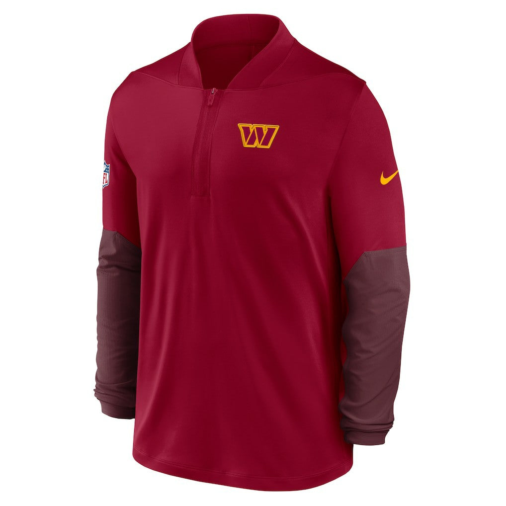 Washington Commanders Sideline Dri-FIT Half-Zip Pullover Burgundy | Nike for Sale