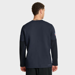 Chicago Bears Sideline Coach Therma-FIT Long Sleeve T-Shirt Navy | Nike for Sale