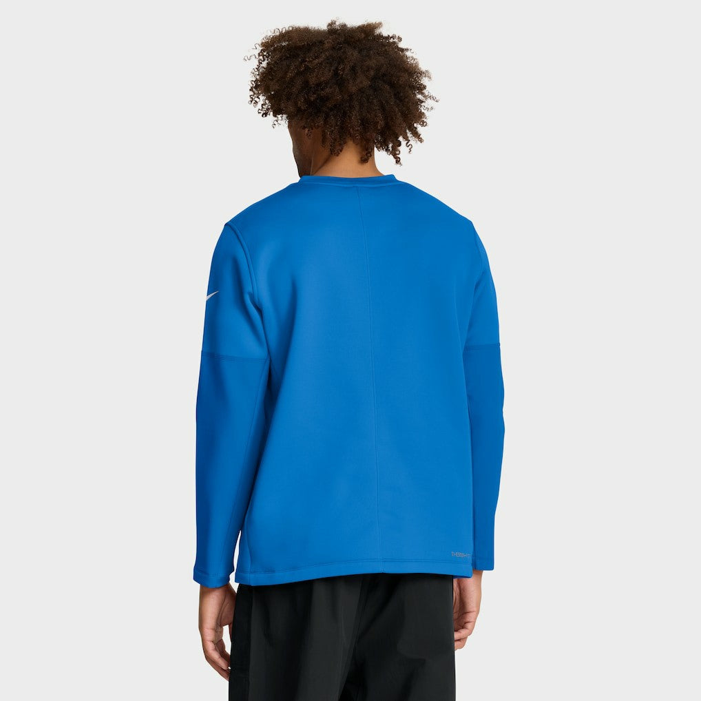 Los Angeles Chargers Sideline Coach Therma-FIT Long Sleeve T-Shirt Powder Blue | Nike for Sale