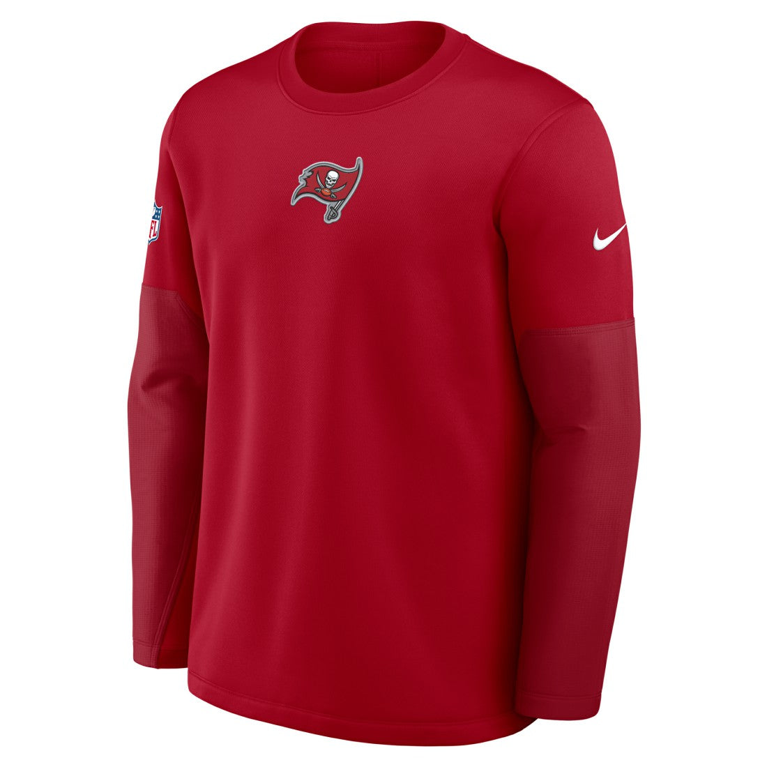 Tampa Bay Buccaneers Sideline Coach Therma-FIT Long Sleeve T-Shirt Red | Nike for Sale