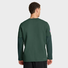 Green Bay Packers Sideline Coach Therma-FIT Long Sleeve T-Shirt Green | Nike for Sale