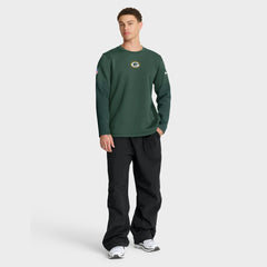 Green Bay Packers Sideline Coach Therma-FIT Long Sleeve T-Shirt Green | Nike for Sale