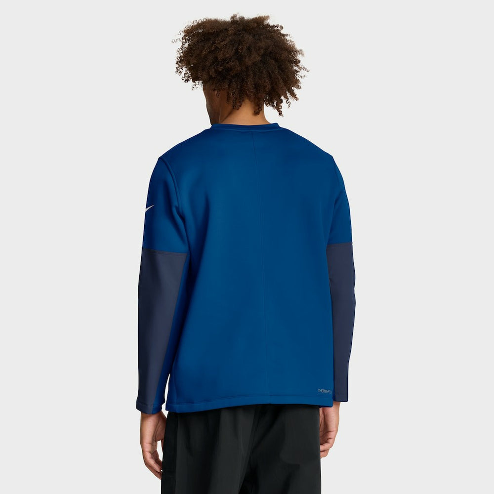 Indianapolis Colts Sideline Coach Therma-FIT Long Sleeve T-Shirt Royal | Nike for Sale
