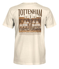 Tottenham Hotspur 1863FC Vintage Photo T-Shirt Cream - FIFA World CUP