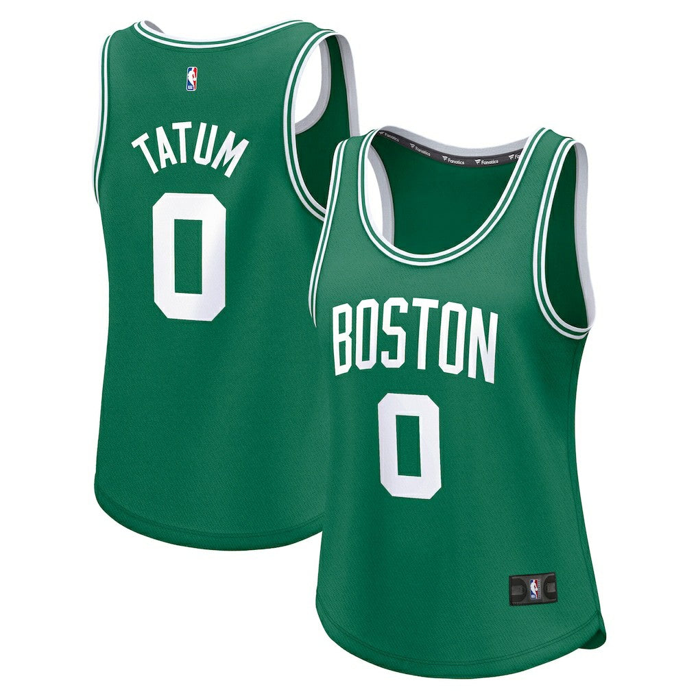 Jayson Tatum Boston Celtics Women's Fast Break Player Jersey Icon Edition Kelly Green - NBA