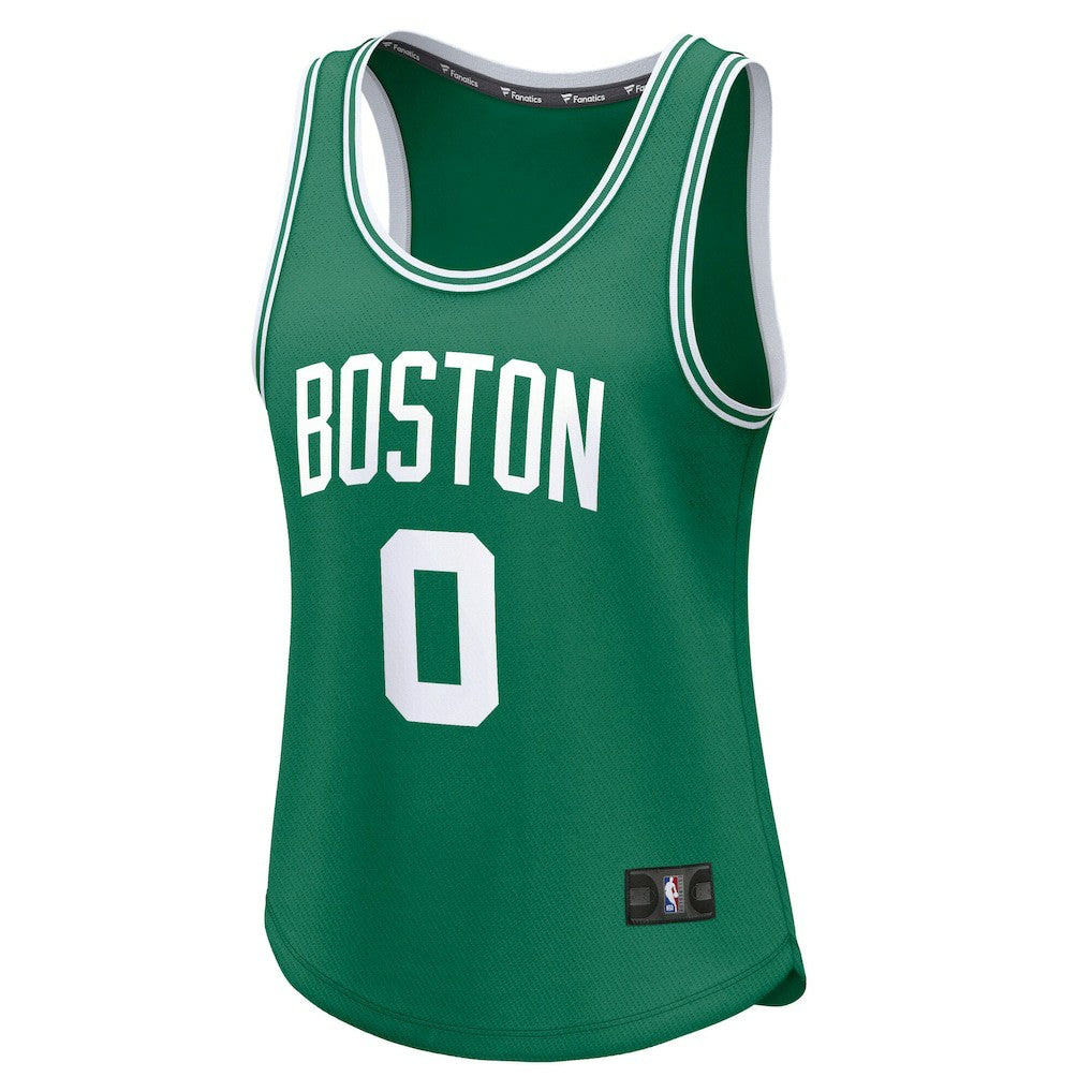 Jayson Tatum Boston Celtics Women's Fast Break Player Jersey Icon Edition Kelly Green - NBA