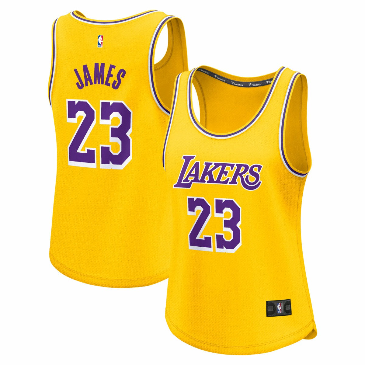 LeBron James Los Angeles Lakers Women's Fast Break Player Jersey Icon Edition Gold - NBA