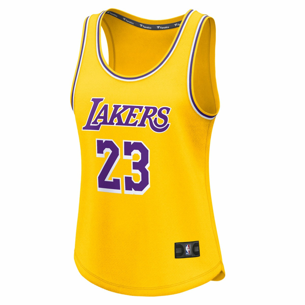 LeBron James Los Angeles Lakers Women's Fast Break Player Jersey Icon Edition Gold - NBA