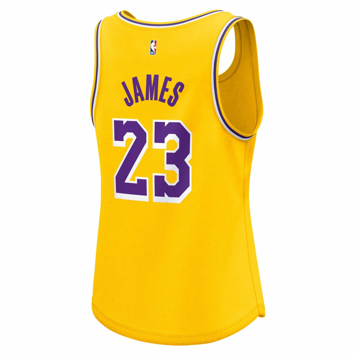 LeBron James Los Angeles Lakers Women's Fast Break Player Jersey Icon Edition Gold - NBA