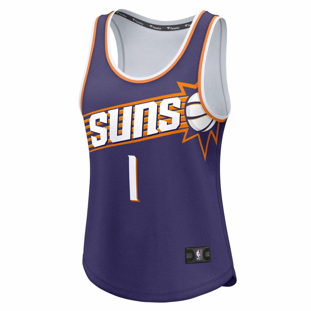 Devin Booker Phoenix Suns Women's Fast Break Player Jersey Icon Edition Purple - NBA