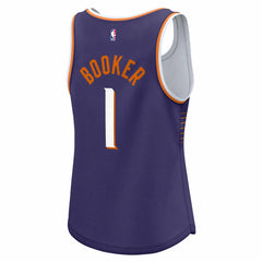 Devin Booker Phoenix Suns Women's Fast Break Player Jersey Icon Edition Purple - NBA