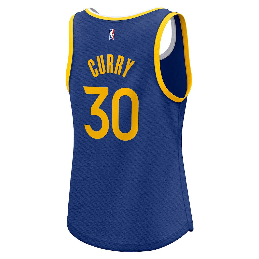 Stephen Curry Golden State Warriors Women's Fast Break Player Jersey Icon Editi- Royal - NBA