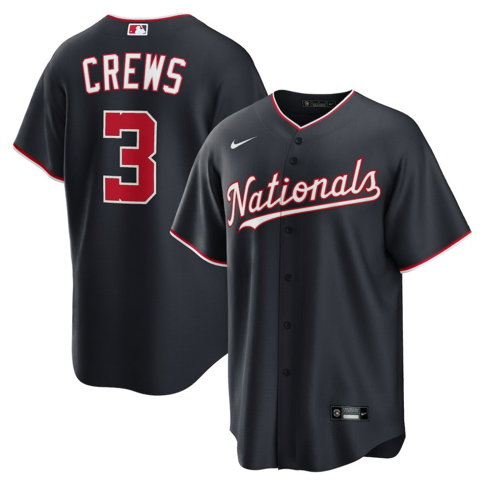 Dylan Crews Washington Nationals Nike Alternate Replica Jersey - MLB