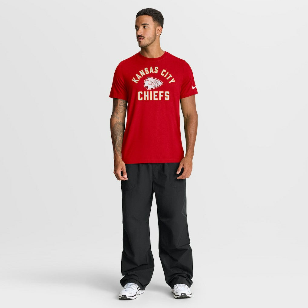Kansas City Chiefs Favorable Timeline Tri-Blend T-Shirt Red | Nike for Sale