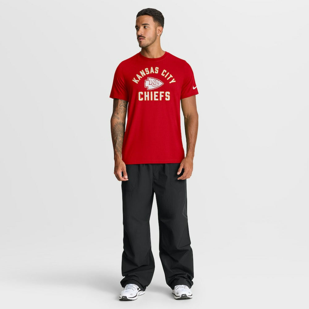 Kansas City Chiefs Favorable Timeline Tri-Blend T-Shirt Red | Nike for Sale