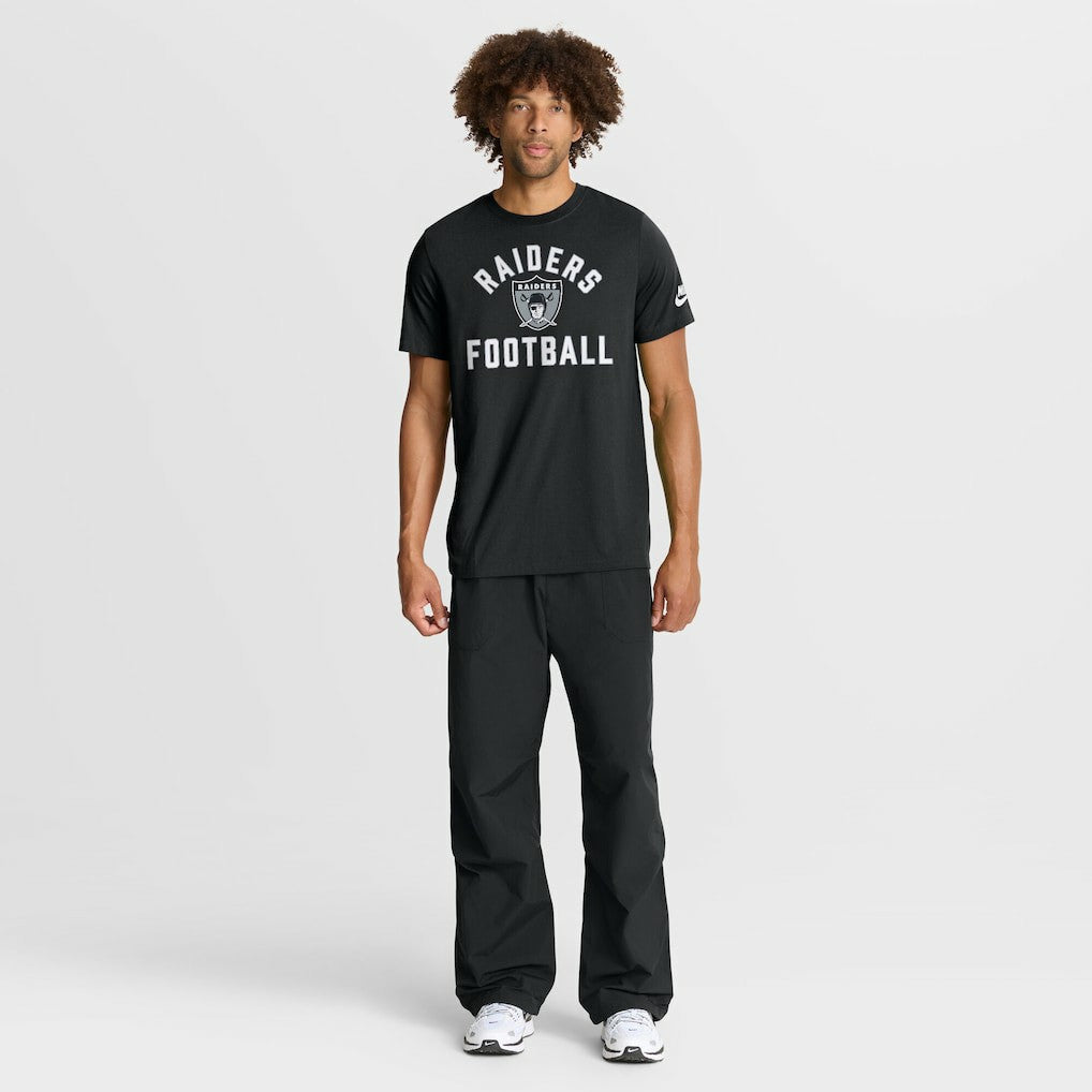 Las Vegas Raiders Favorable Timeline Tri-Blend T-Shirt Black | Nike for Sale