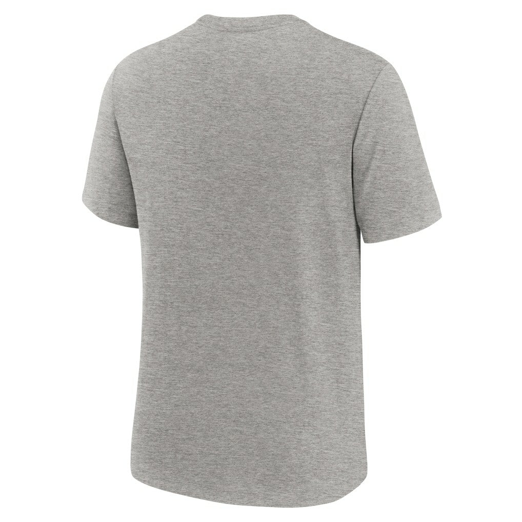 Los Angeles Chargers Favorable Timeline Tri-Blend T-Shirt Heather Gray | Nike for Sale