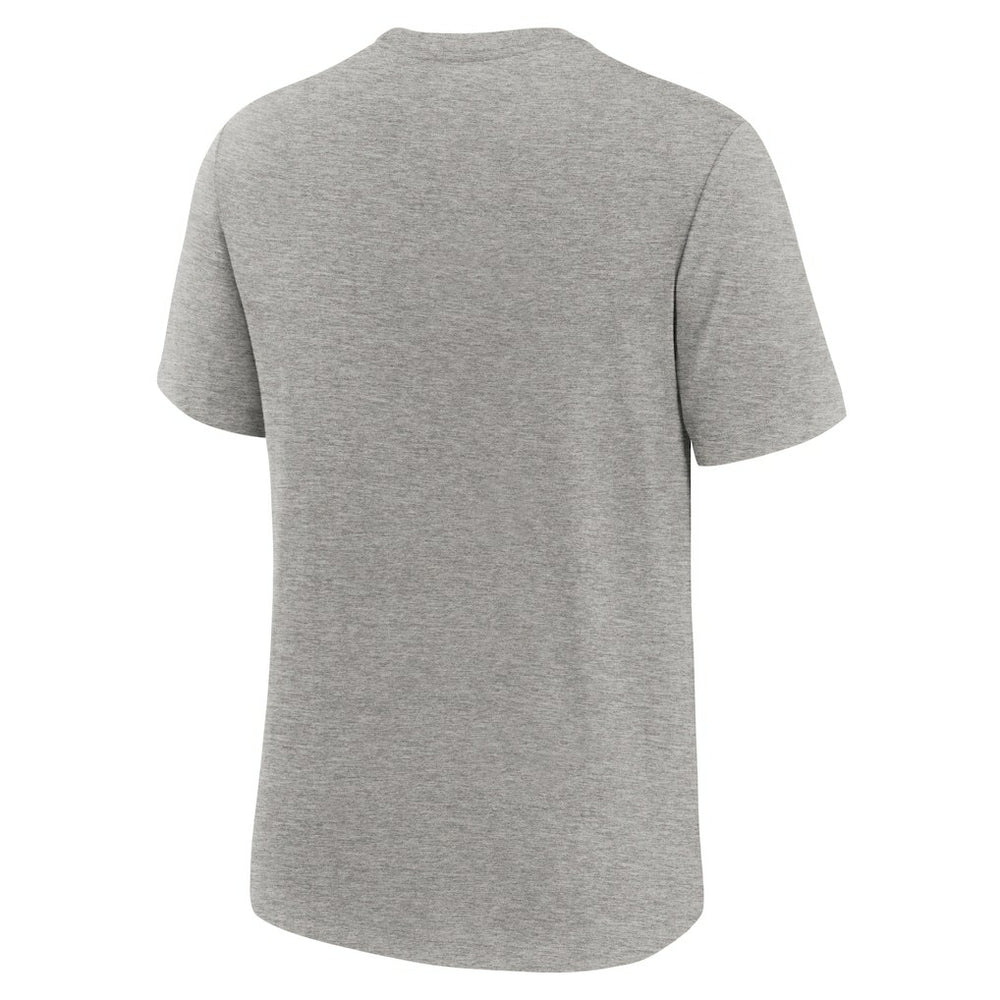 Los Angeles Chargers Favorable Timeline Tri-Blend T-Shirt Heather Gray | Nike for Sale