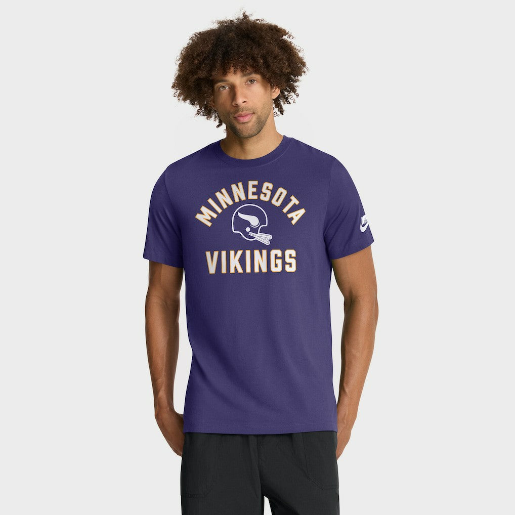 Minnesota Vikings Favorable Timeline Tri-Blend T-Shirt Purple | Nike for Sale