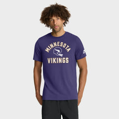 Minnesota Vikings Favorable Timeline Tri-Blend T-Shirt Purple | Nike for Sale