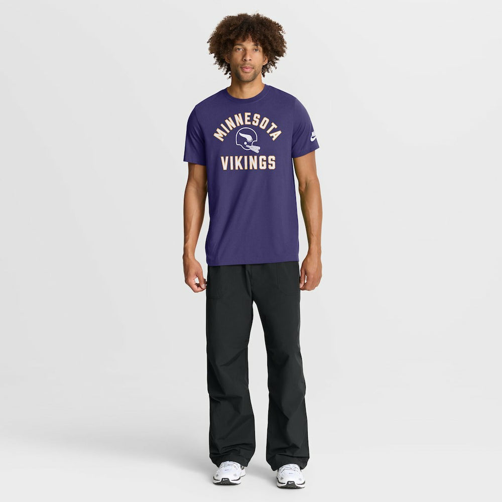 Minnesota Vikings Favorable Timeline Tri-Blend T-Shirt Purple | Nike for Sale