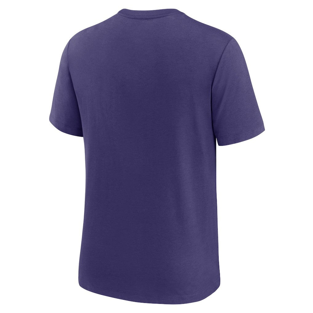 Minnesota Vikings Favorable Timeline Tri-Blend T-Shirt Purple | Nike for Sale