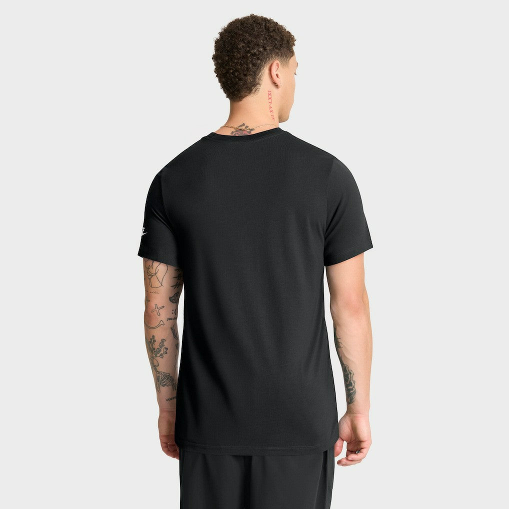 New Orleans Saints Favorable Timeline Tri-Blend T-Shirt Black | Nike for Sale