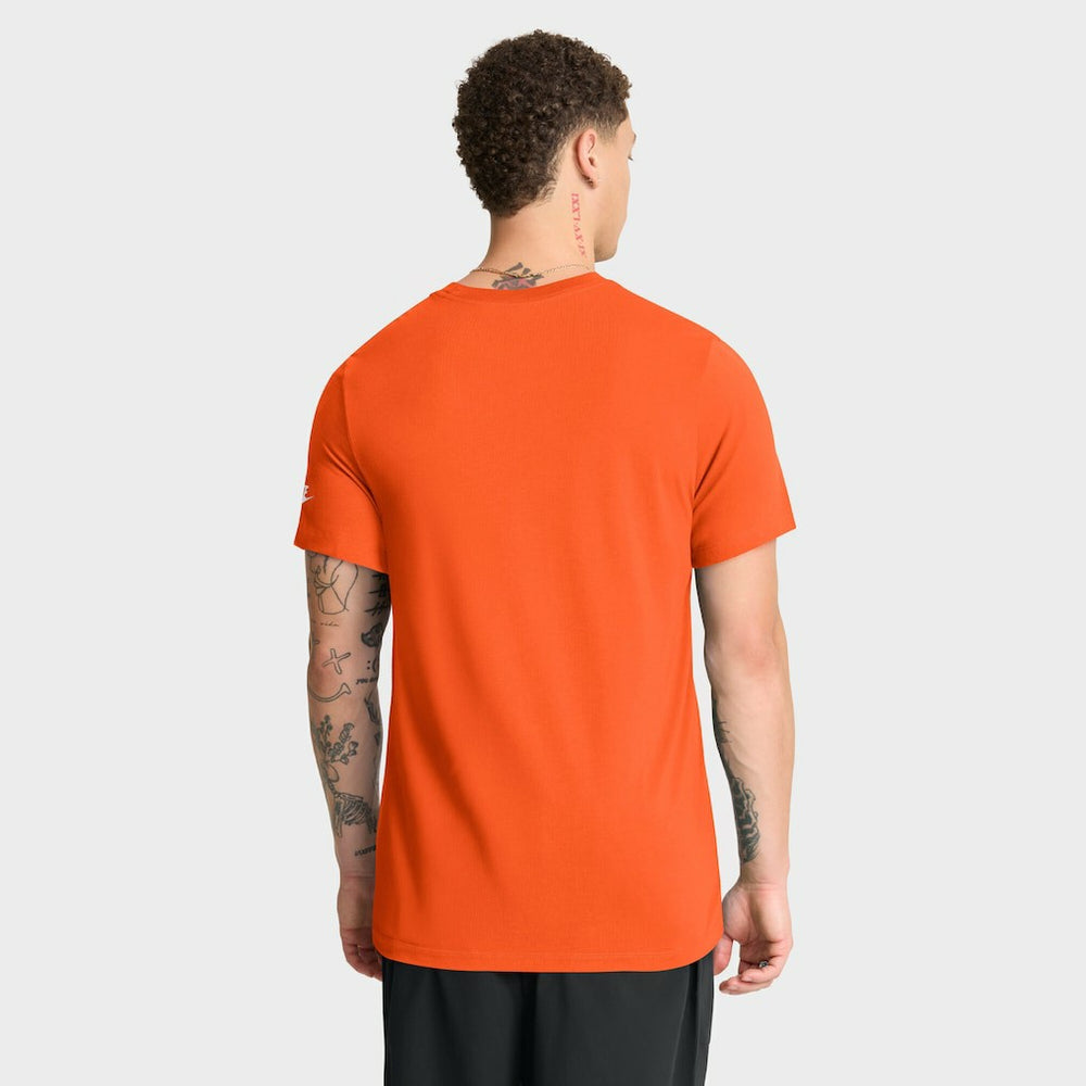 Cleveland Browns Favorable Timeline Tri-Blend T-Shirt Orange | Nike for Sale