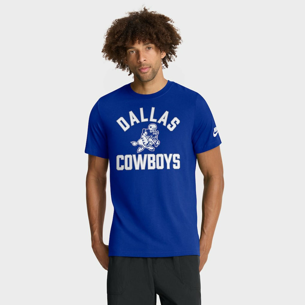Dallas Cowboys Favorable Timeline Tri-Blend T-Shirt Royal | Nike for Sale