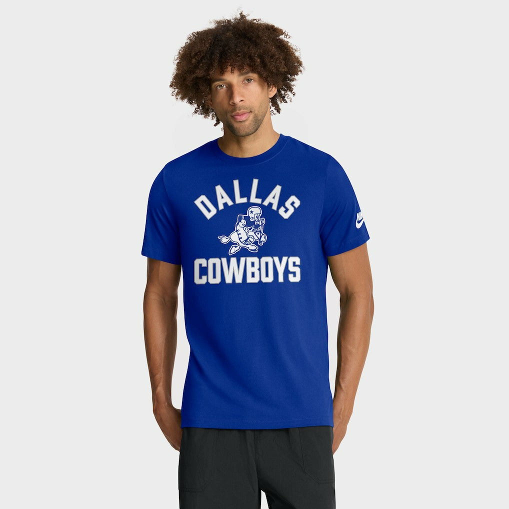 Dallas Cowboys Favorable Timeline Tri-Blend T-Shirt Royal | Nike for Sale