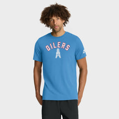 Tennessee Titans Favorable Timeline Tri-Blend T-Shirt Light Blue | Nike for Sale