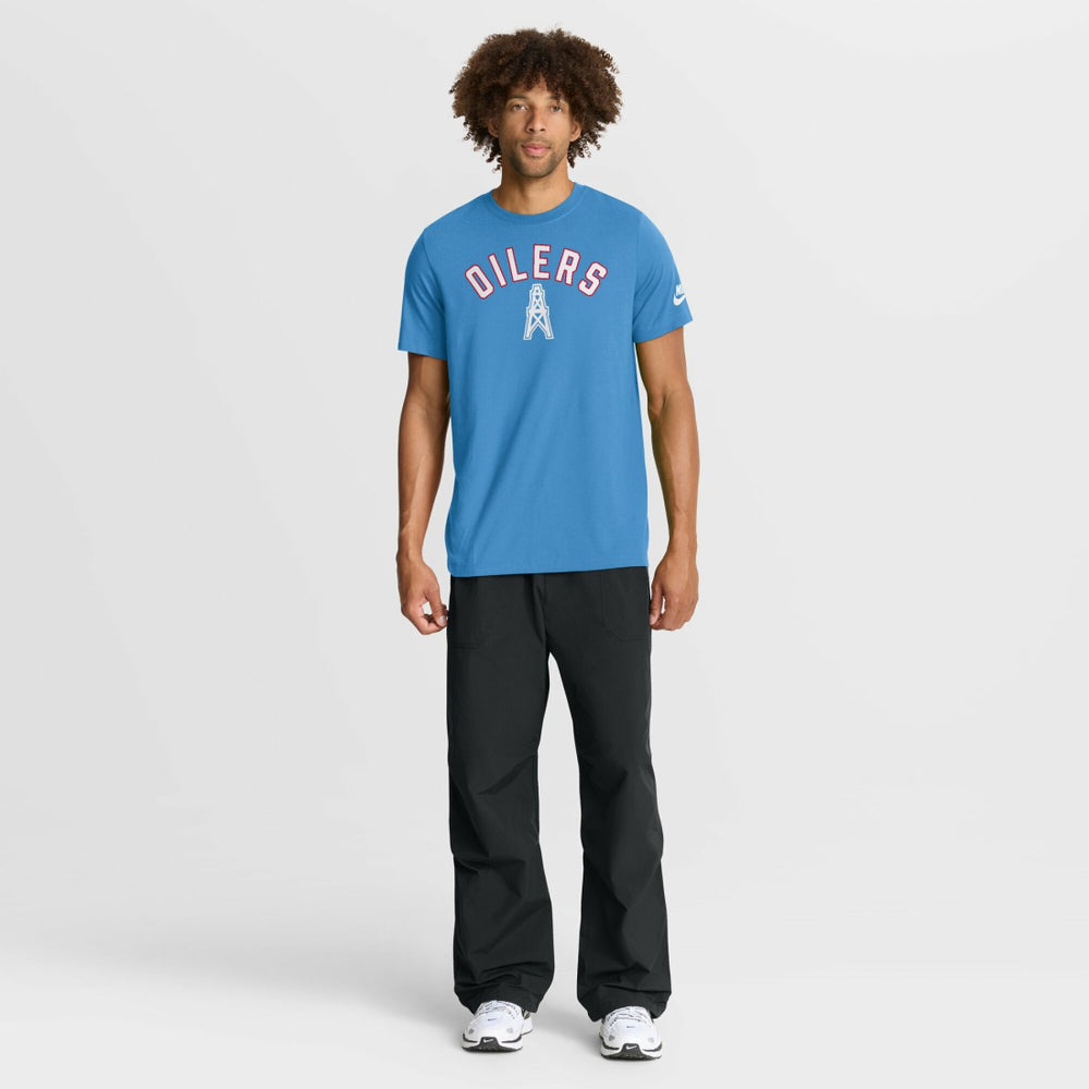 Tennessee Titans Favorable Timeline Tri-Blend T-Shirt Light Blue | Nike for Sale