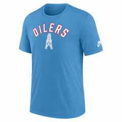 Tennessee Titans Favorable Timeline Tri-Blend T-Shirt Light Blue | Nike for Sale