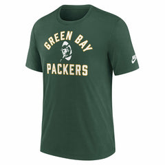 Green Bay Packers Favorable Timeline Tri-Blend T-Shirt Green | Nike for Sale
