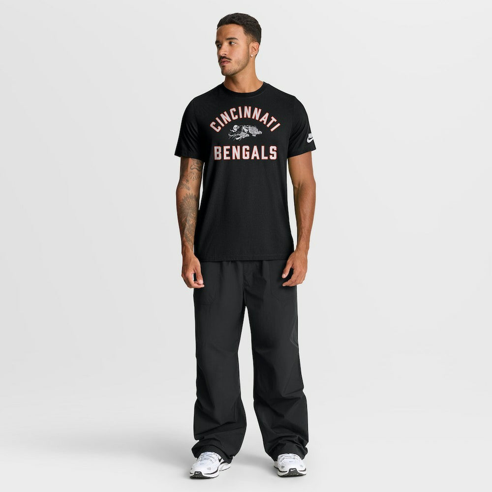 Cincinnati Bengals Favorable Timeline Tri-Blend T-Shirt Black | Nike for Sale
