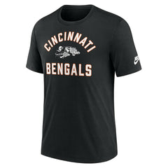 Cincinnati Bengals Favorable Timeline Tri-Blend T-Shirt Black | Nike for Sale
