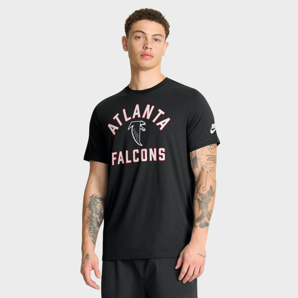 Atlanta Falcons Favorable Timeline Tri-Blend T-Shirt Black | Nike for Sale