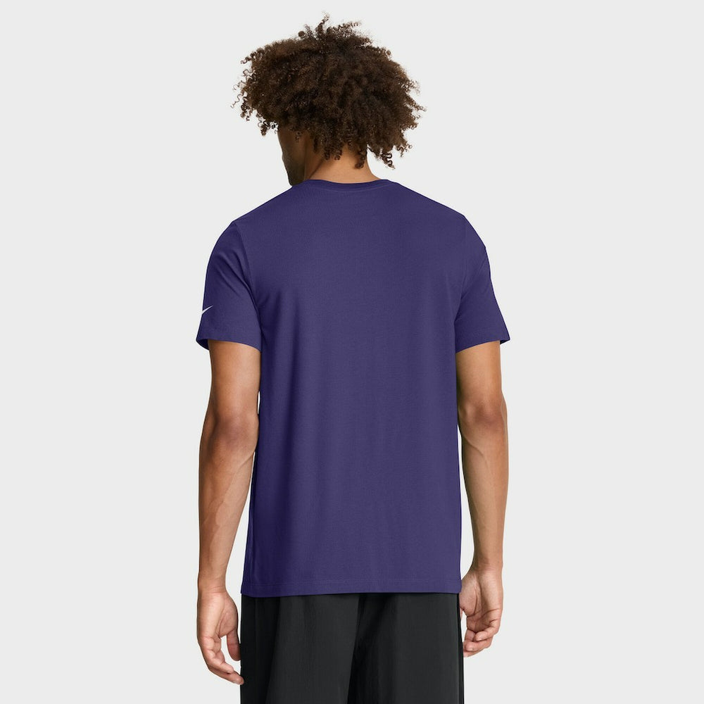 Baltimore Ravens Favorable Timeline Tri-Blend T-Shirt Purple | Nike for Sale