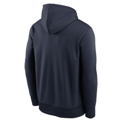 Chicago Bears Toss Sweep Performance Pullover Hoodie Navy | Nike for Sale