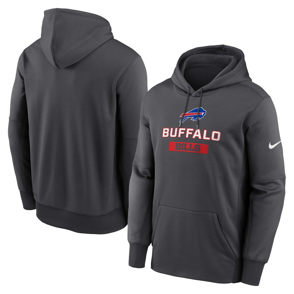 Buffalo Bills Toss Sweep Performance Pullover Hoodie Anthracite | Nike for Sale