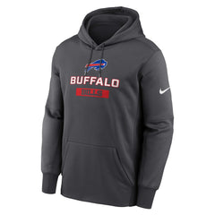 Buffalo Bills Toss Sweep Performance Pullover Hoodie Anthracite | Nike for Sale